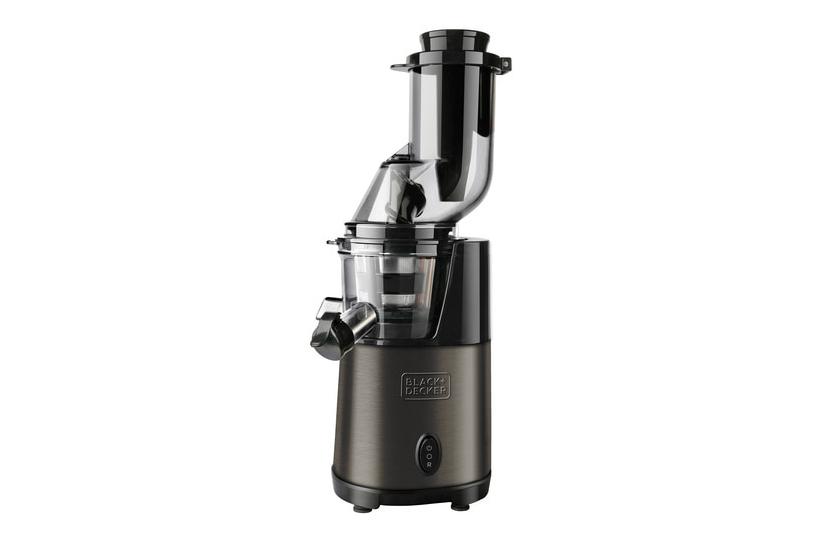 BLACK+DECKER Slow Juicer Brushed