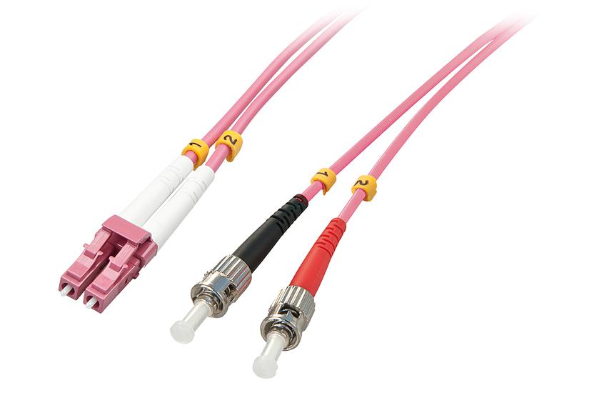 Lindy 46351 InfiniBand og fiberoptisk kabel 2 m LC ST Lyser&oslash;d