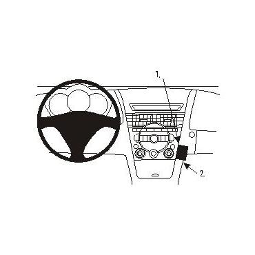 Brodit ProClip Angled mount - beslag til montering