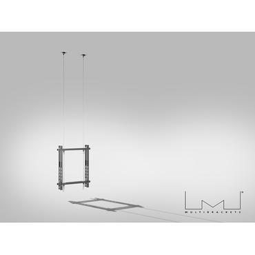 Multibrackets M Pro Series Wire 3000 monteringssats - f&ouml;r 2 LCD-bildsk&auml;rmar - svart