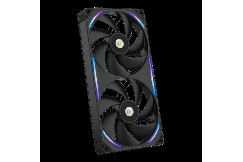 NZXT Processorfläkt - 140 mm - NZXT 8-pin - 116 cfm - 2 fläkt/-ar - Svart