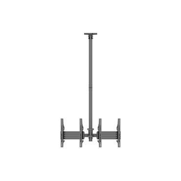 Multibrackets PRO Series M Ceiling Mount Pro MBC2UPV 400 monteringssats - modulär - för 2 LCD-bildskärmar - svart