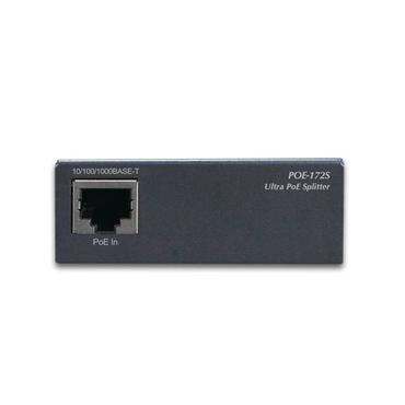 PLANET POE-172S netv&aelig;rks-splitter Str&oslash;m over Ethernet (PoE) Sort