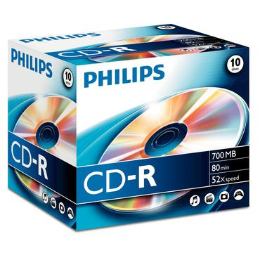 Philips - CD-R x 10 - 700 MB - lagringsmedier