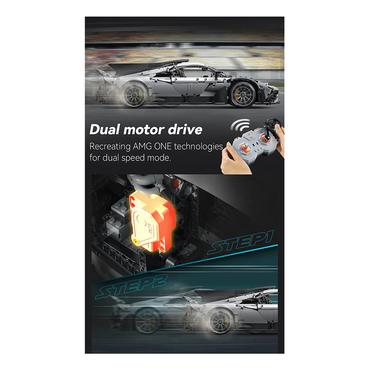 Jamara CaDA Mercedes-AMG ONE Radio-kontrolleret (RC) model Bil Elektrisk motor 1:20