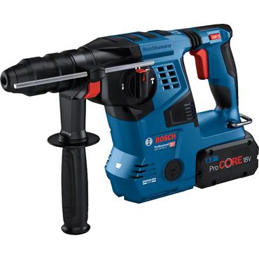 Bosch Professional GBH 18V-28 CF SDS-Plus-Akku-Bohrhammer 18 V Li-Ion inkl. Akku, inkl. Ladeger&auml;t, inkl. Koffer (0611921003)