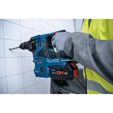 Bosch Professional GBH 18V-28 CF SDS-Plus-Akku-Bohrhammer 18 V Li-Ion inkl. Akku, inkl. Ladeger&auml;t, inkl. Koffer (0611921003)