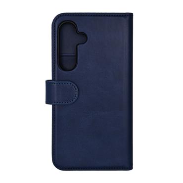 Essentials Samsung Galaxy S25 FE PU wallet, detachable, 3 cards, blue