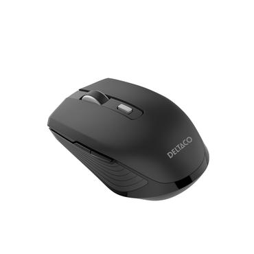 DELTACO MS-813 - mus - tyst - Bluetooth 5.1, 2.4 GHz - svart