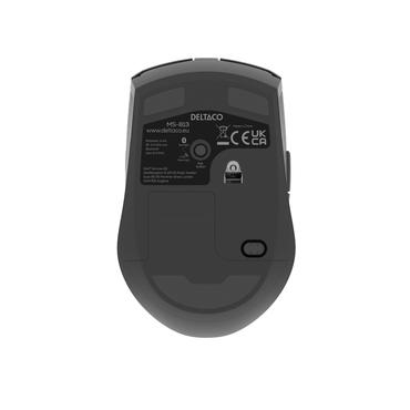 DELTACO MS-813 - mus - tyst - Bluetooth 5.1, 2.4 GHz - svart