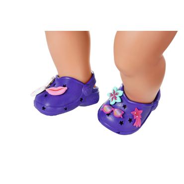 warehouse linden----Zapf BABY born Schuhe mit Pins 4sort.43cm 832837