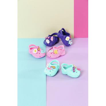 warehouse linden----Zapf BABY born Schuhe mit Pins 4sort.43cm 832837