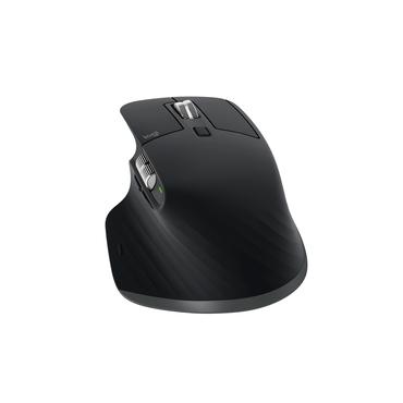 Logitech MX Master 3S Performance Wireless Mouse - mus - Bluetooth, 2.4 GHz - sort