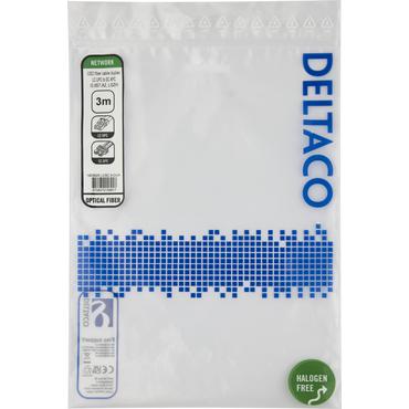 Deltaco LCSC-3-DUA InfiniBand og fiberoptisk kabel 3 m 2x LC 2x SC Gul