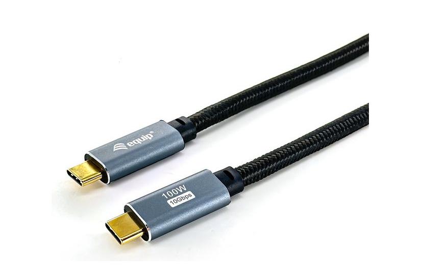 Equip 128359 USB-kabel USB 3.2 Gen 2 (3.1 Gen 2) 3 m USB C Sort