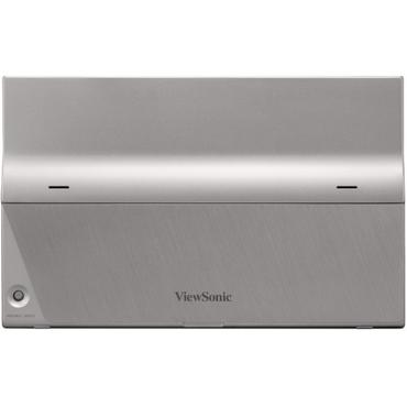Viewsonic TD1655 computerskærm 39,6 cm (15.6") 1920 x 1080 pixel Fuld HD LED Berøringsskærm Multibruger Sort, Sølv
