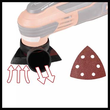 Einhell TE-MG 350 EQ 4465155 Multifunktionswerkzeug mit Zubeh&ouml;r, inkl. Koffer 350 W (4465155)