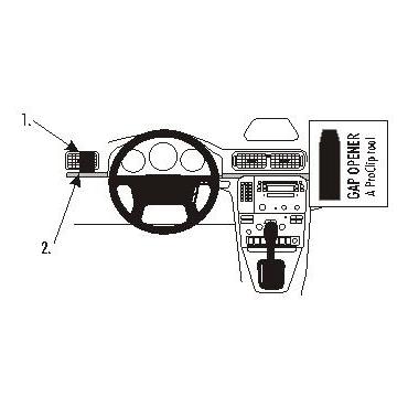 Brodit ProClip Left mount - montering för mobiltelefon