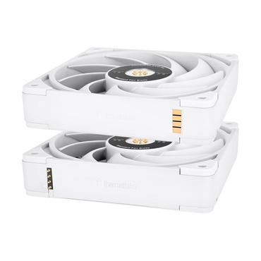 120mm Thermaltake TOUGHFAN EX12 Pro PC Cooling Fan White - Swappable Edition 3 Pack
