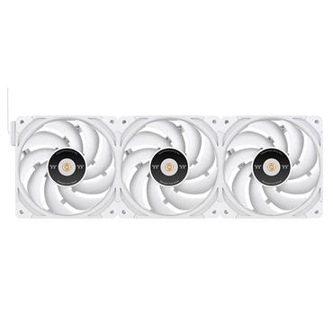 120mm Thermaltake TOUGHFAN EX12 Pro PC Cooling Fan White - Swappable Edition 3 Pack