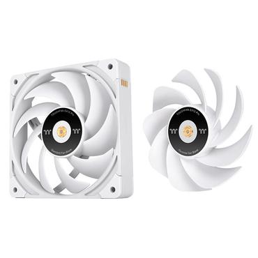 120mm Thermaltake TOUGHFAN EX12 Pro PC Cooling Fan White - Swappable Edition 3 Pack
