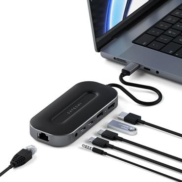 Satechi Multiport W - dockingstation - USB4 - HDMI - 10Mb LAN