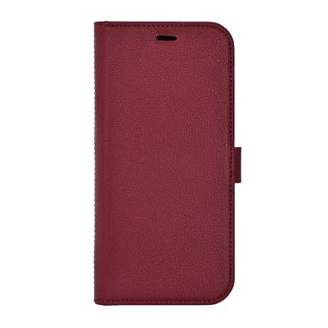 Essentials iPhone 17 Leather Mag wallet, detachable, magnet, red