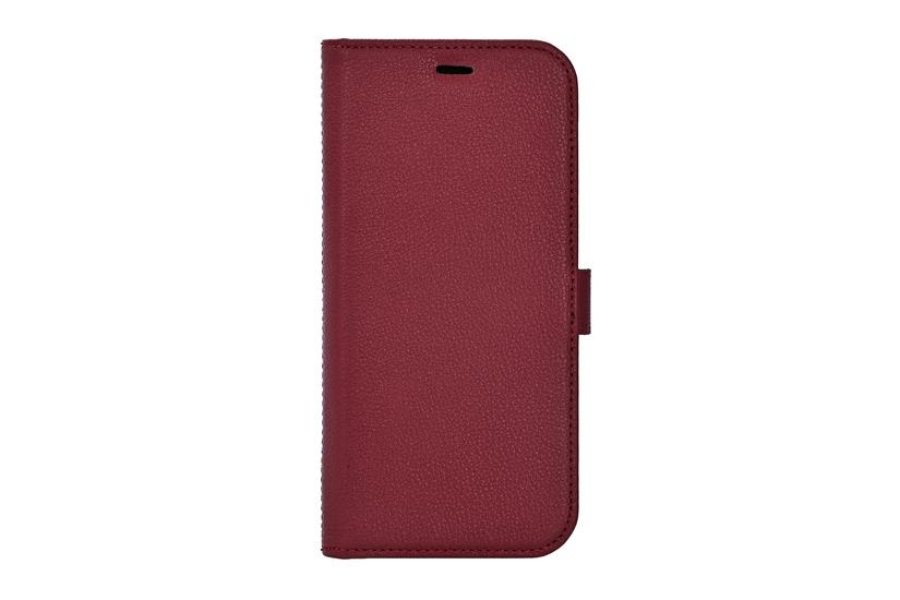Essentials iPhone 17 Leather Mag wallet, detachable, magnet, red