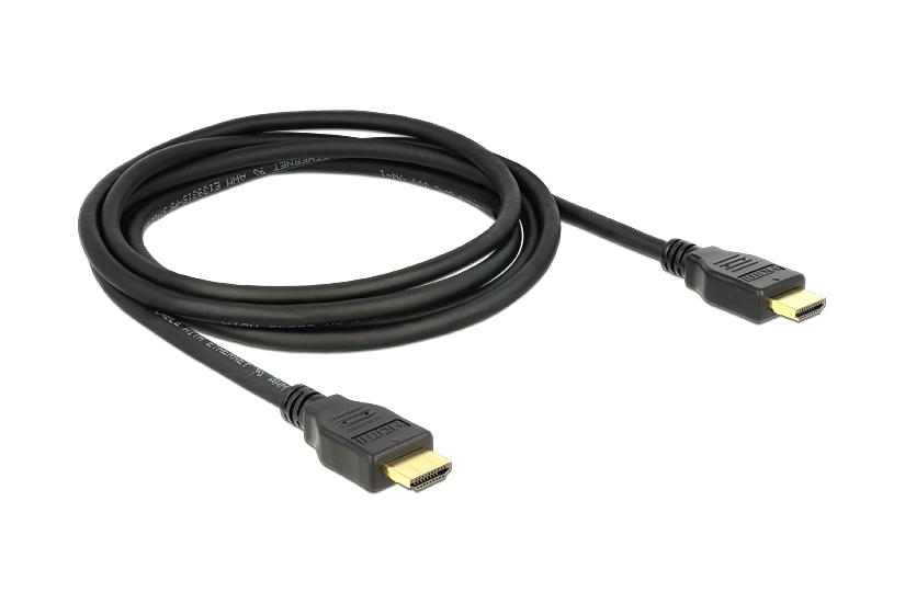 Delock HDMI-kabel med Ethernet - 2 m