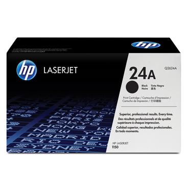 HP 24A - sort - original - LaserJet - tonerpatron (Q2624A)
