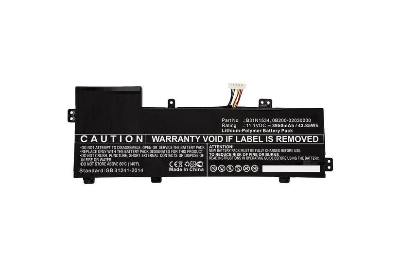 CoreParts - batteri till bärbar dator - 11,1 V - Li-Ion - 3950 mAh - 44 Wh