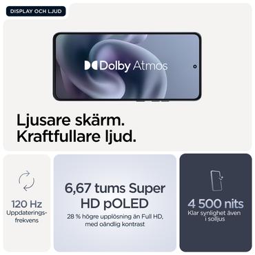 Motorola moto g86 5G 16,9 cm (6.67") Dual SIM Android 15 USB Type-C 8 GB 256 GB 5200 mAh Mørkeblå