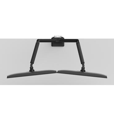 Neomounts DS70-250BL2 skærmbeslag og -stativer 81,3 cm (32") Skrivebord Sort