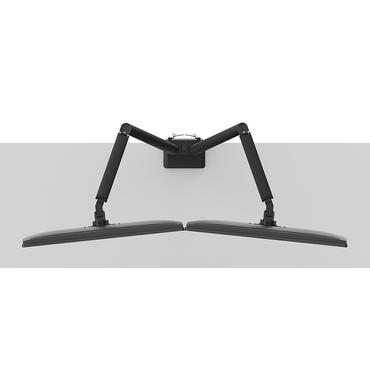 Neomounts DS70-250BL2 skærmbeslag og -stativer 81,3 cm (32") Skrivebord Sort