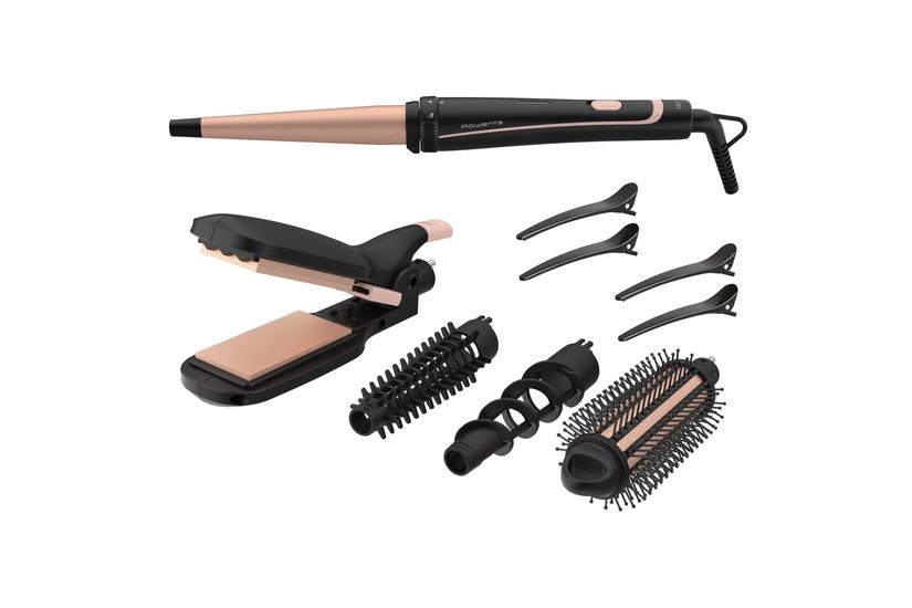 Rowenta Infinite Looks CF4231 Multistyler Varm Sort, Bronze 1,8 m