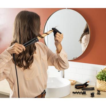 Rowenta Infinite Looks CF4231 Multistyler Varm Sort, Bronze 1,8 m