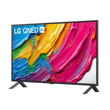 LG QNED AI 43QNED80A6A 109,2 cm (43") 4K Ultra HD Smart TV Wi-Fi Sort