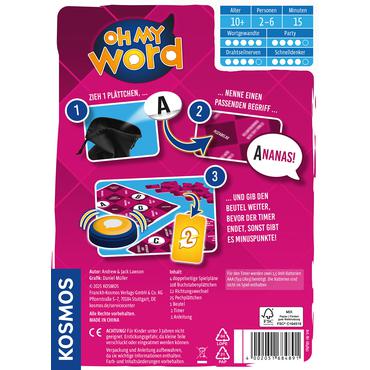 Kosmos 47856163 brætspil 15 min. Kortspil Word