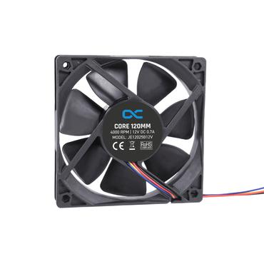 Alphacool 24845 Computerkølesystem Computerkabinet Ventilator 12 cm Sort 1 stk
