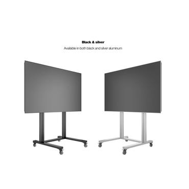 Multibrackets M Public Display Stand 180 Dual Pillar Wheelbase st&auml;ll - f&ouml;r platt panel - silver