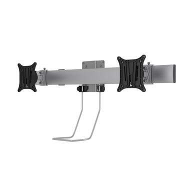 Multibrackets M VESA 75 100 Duo Crossbar with handle monteringskomponent - för 2 LCD-bildskärmar - silver
