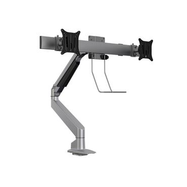 Multibrackets M VESA 75 100 Duo Crossbar with handle monteringskomponent - för 2 LCD-bildskärmar - silver