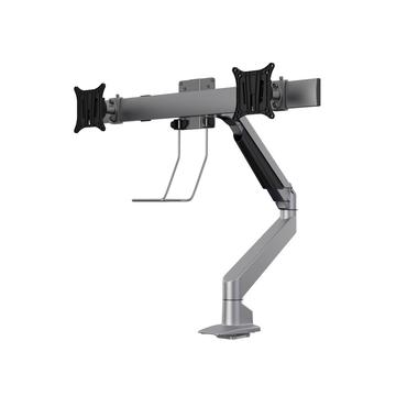 Multibrackets M VESA 75 100 Duo Crossbar with handle monteringskomponent - för 2 LCD-bildskärmar - silver