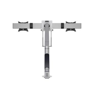 Multibrackets M VESA 75 100 Duo Crossbar with handle monteringskomponent - för 2 LCD-bildskärmar - silver