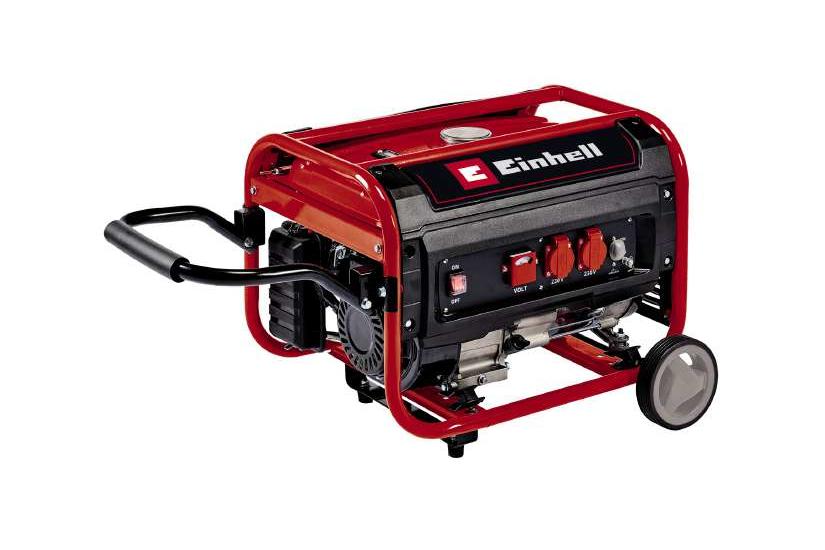 Einhell TC-PG 35/E5 motor-generator 4100 W 15 L Benzin Sort, R&oslash;d