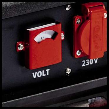 Einhell TC-PG 35/E5 motor-generator 4100 W 15 L Benzin Sort, R&oslash;d