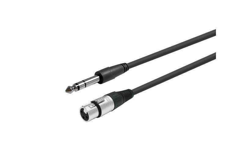 Vivolink PROAUDXLRFJACKS10 lydkabel 10 m XLR 6.35mm Sort