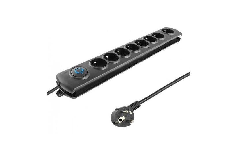 Qoltec - &ouml;versp&auml;nningsskydd - 3680 Watt