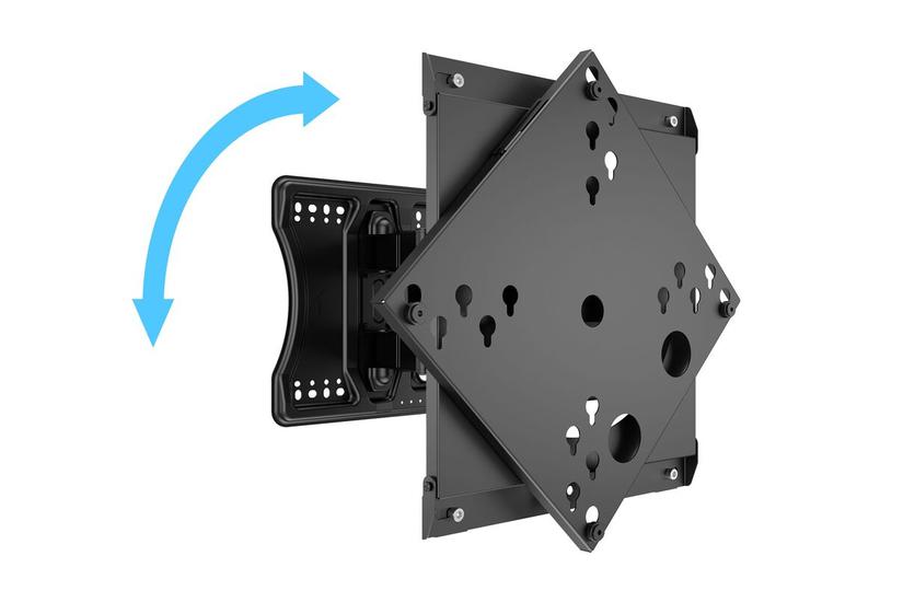 Multibrackets M VESA Super Slim Flip & Rotate HD monteringssats - för LCD-display - svart