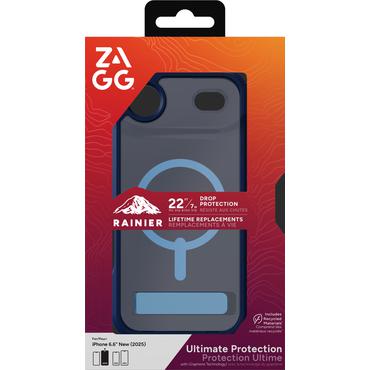 ZAGG Rainier Snap Kickstand mobiltelefon etui 16,5 cm (6.5") Cover Bl&aring;